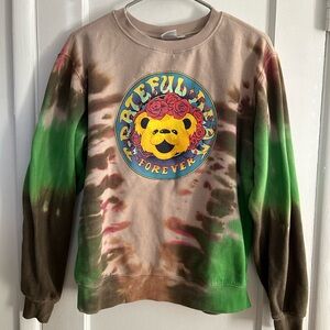 Grateful Dead tie dyed sweatshirt